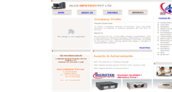 Desktop Screenshot of alcoinfotech.com